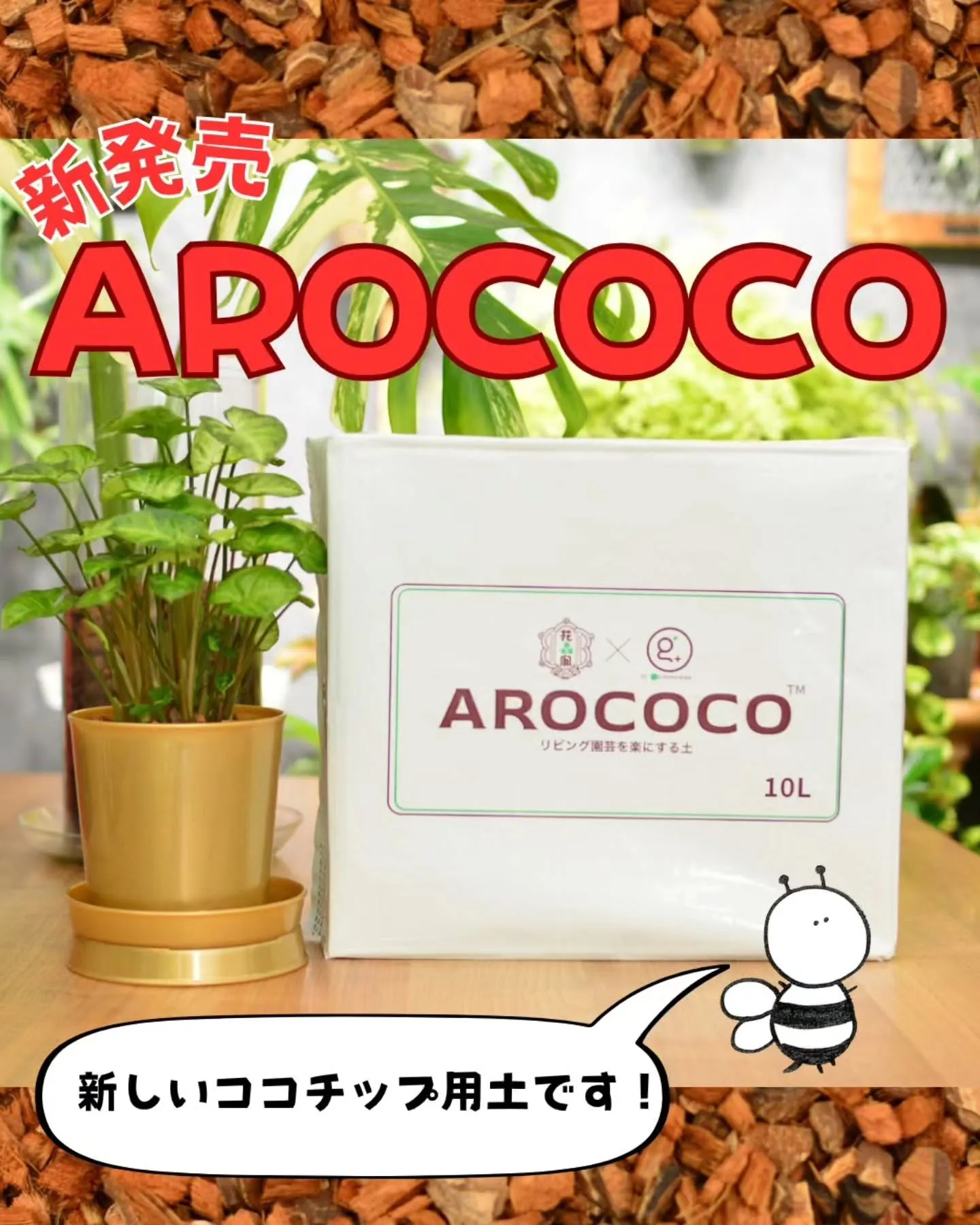 🌿 植物にも、人にもやさしい。