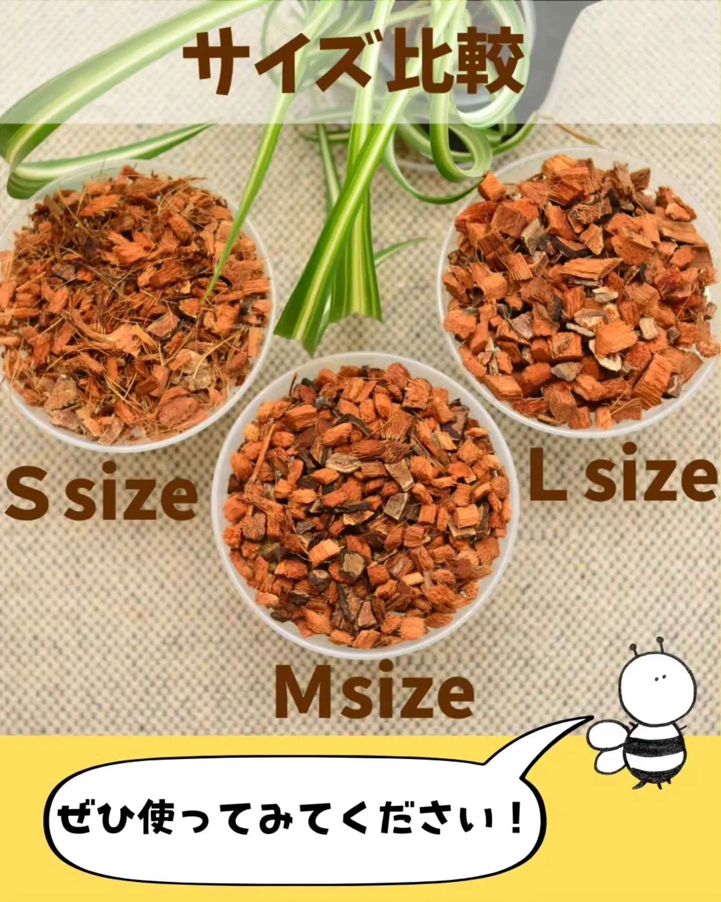 🌿 植物にも、人にもやさしい。
